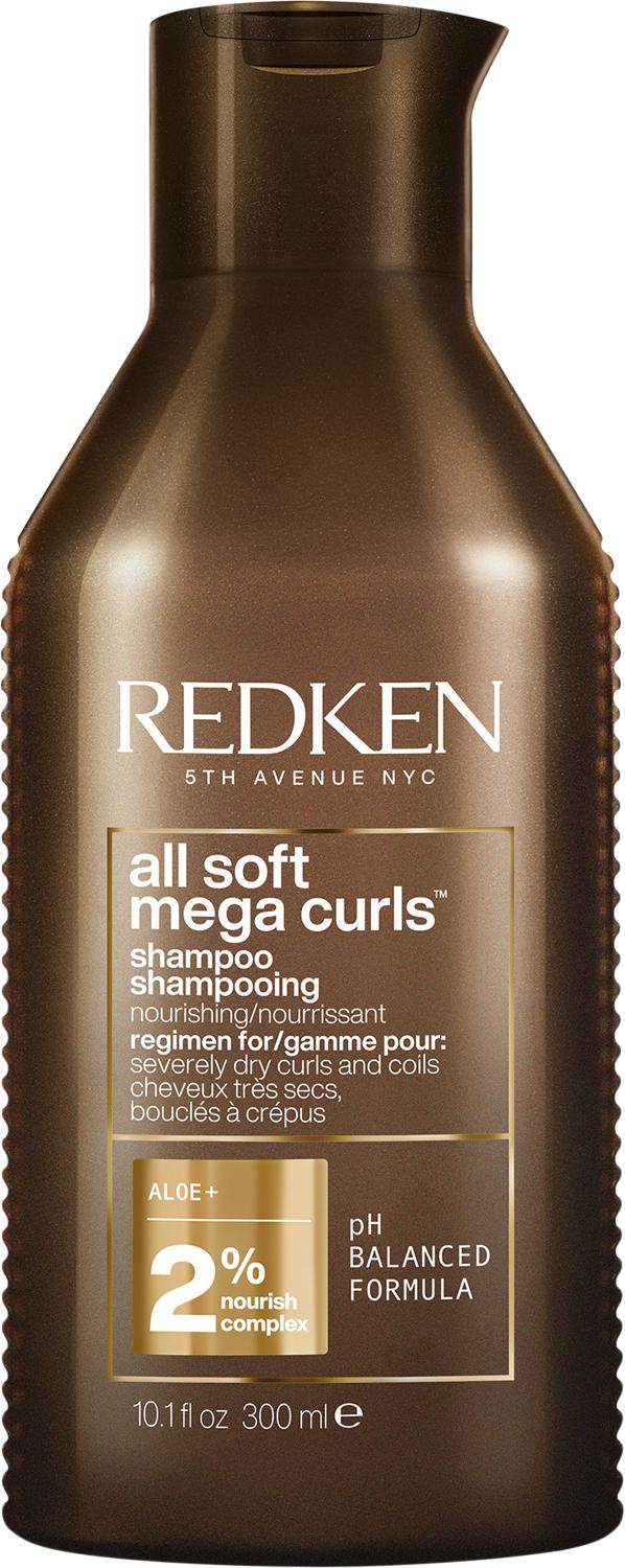 Redken All Soft Mega Curls Shampoo 300ml - Hydrerende pleje