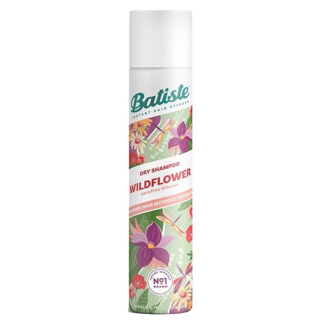 Batiste Tørshampoo Wildflower – Blomsterfriskhed 200 ml