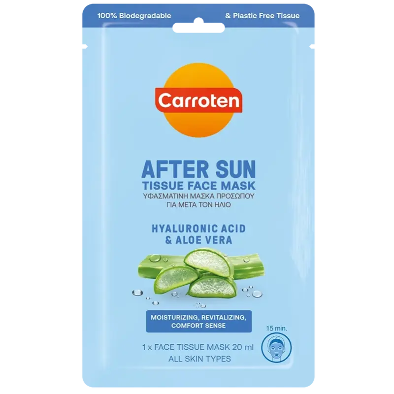 Carroten After Sun Maske 20 Ml - Lindre og Hydrere Huden