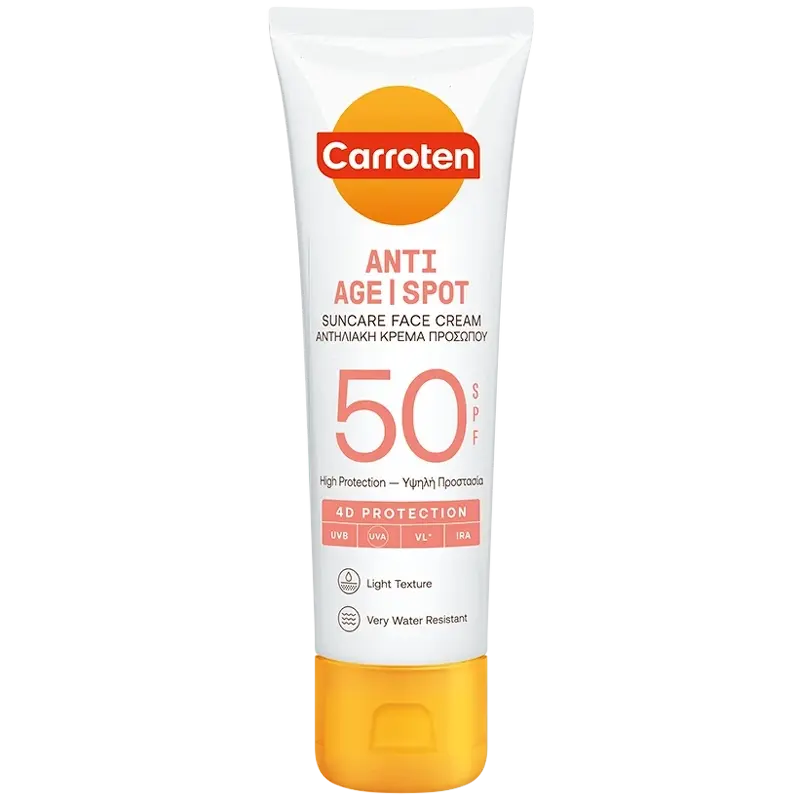 Carroten Ansigt Anti Age Spot Creme SPF 50 - 50 ml
