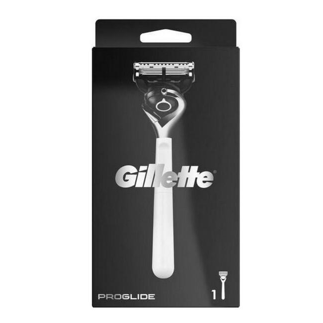 Gillette Proglide Monochrome Barberkniv i Hvid