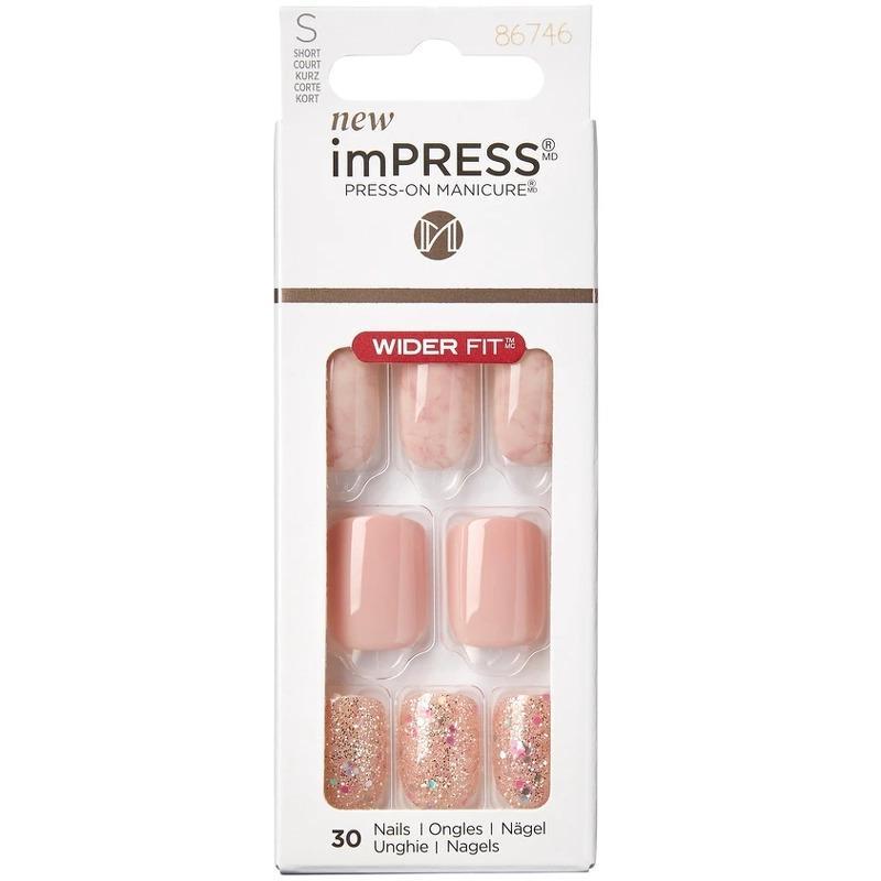 Kiss Impress Press-on Negle Bred Pasform - Just A Dream