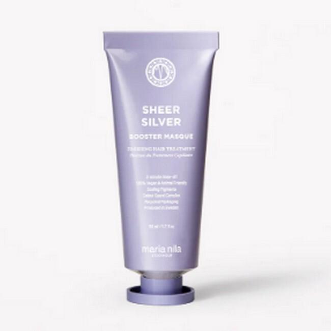 Maria Nila Sheer Silver Booster Hårmaske 50 ml – Pleje til dit hår