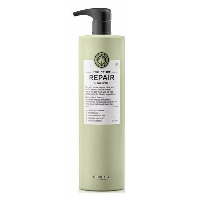 Maria Nila Struktur Reparerende Shampoo 1000 Ml - Tilbud!
