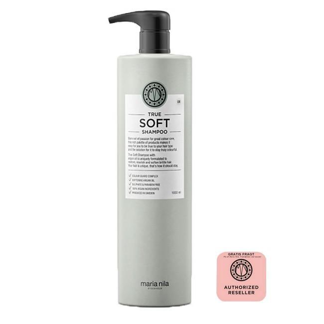 Maria Nila True Soft Shampoo 1000 Ml - Hårpleje Tilbud