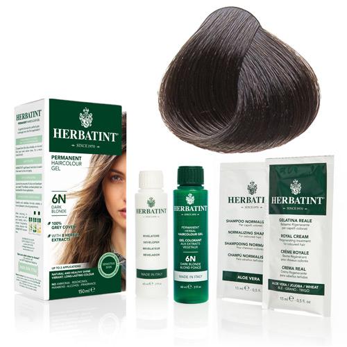 Naturlig Hårfarve fra Herbatint - Kastanje 4N