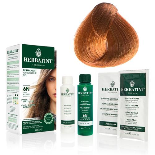 Natur Hår Farve Fra Herbatint  Light Copper Blond 8r