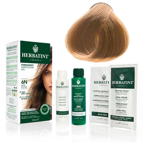 Herbatint Natur Hårfarve Lys Gylden Blond 8D