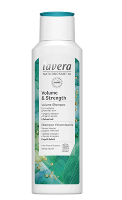 Lavera Volume & Strength Shampoo 200ml til fint hår