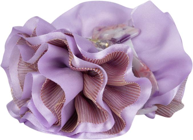 Skøn Blomster Hårklemme i Lys Lilla fra Sui Ava