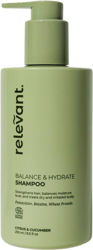 Fugtgivende Balance Hydrate Shampoo med Citrus og Agurk