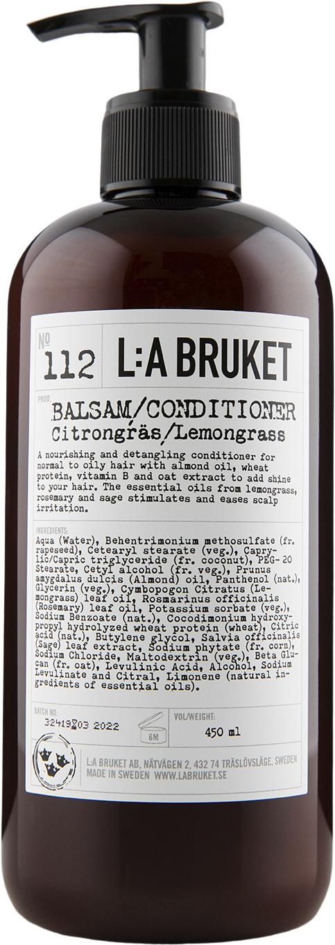 Økologisk Citrongræs Balsam 450 Ml fra L:A Bruket