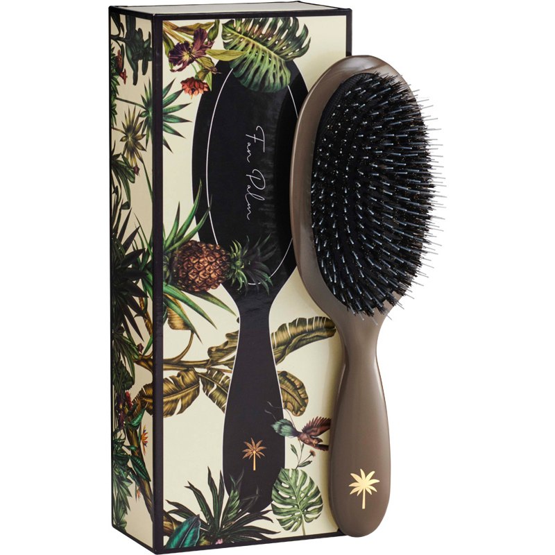 Fan Palm Hair Brush Medium Mink