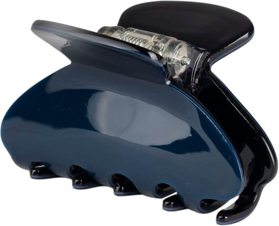 Ida Classic Mini Hårklemme i Midnight Blue - Tilbud!