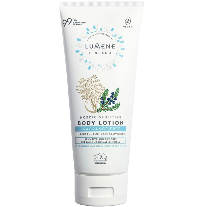 Lumene Nordic Sensitive Uparfumeret Rig Bodylotion 200 ml