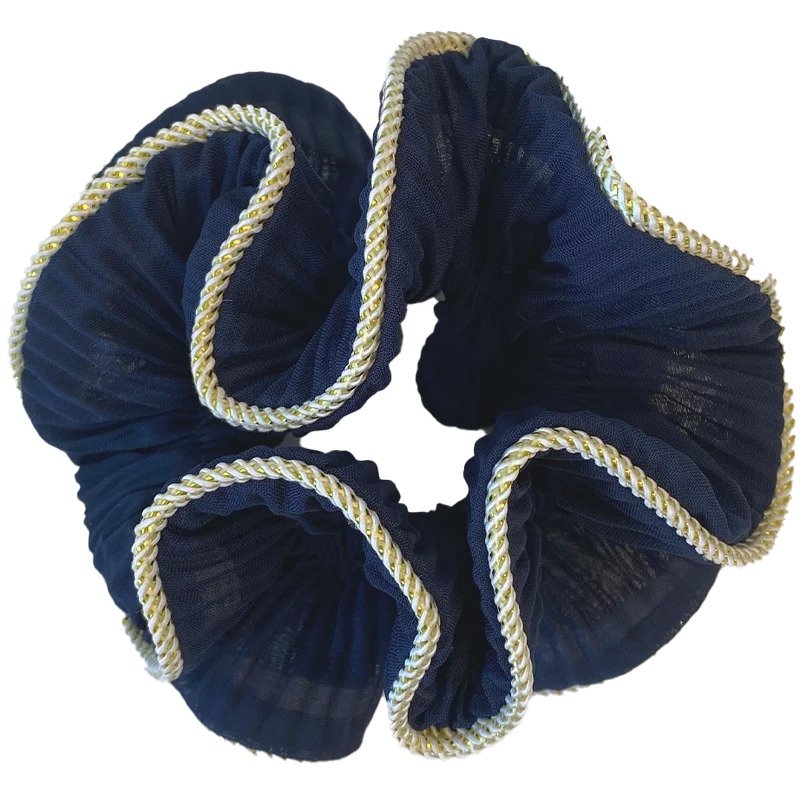 By Stær Lilje Scrunchie Navy