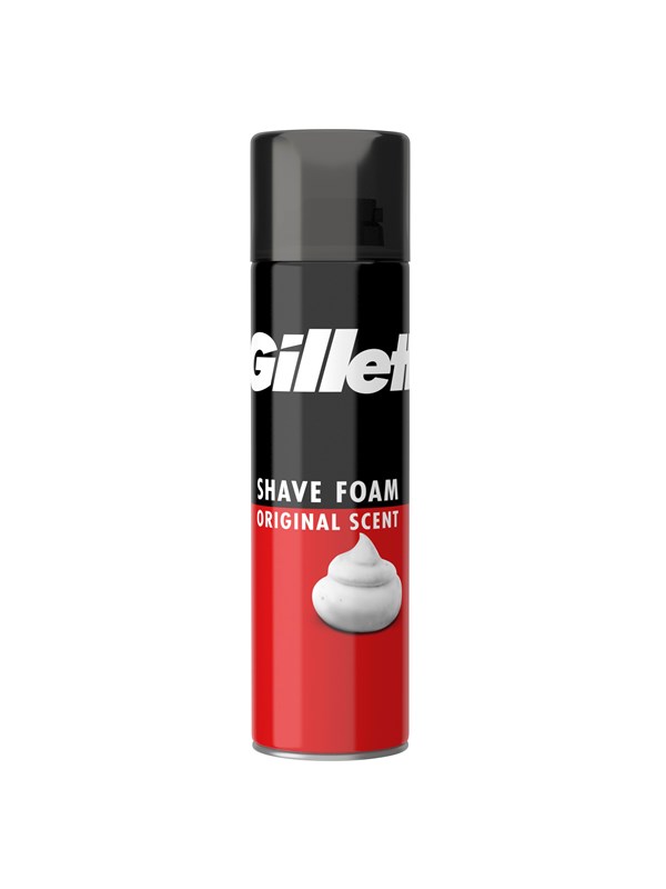 Gillette Tilbehør Classic Regular Foam 200ml  Scented