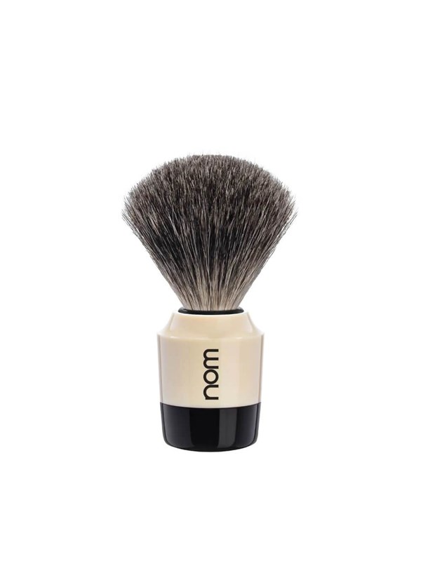 Nom Marten Shaving Brush Pure Badger Cream