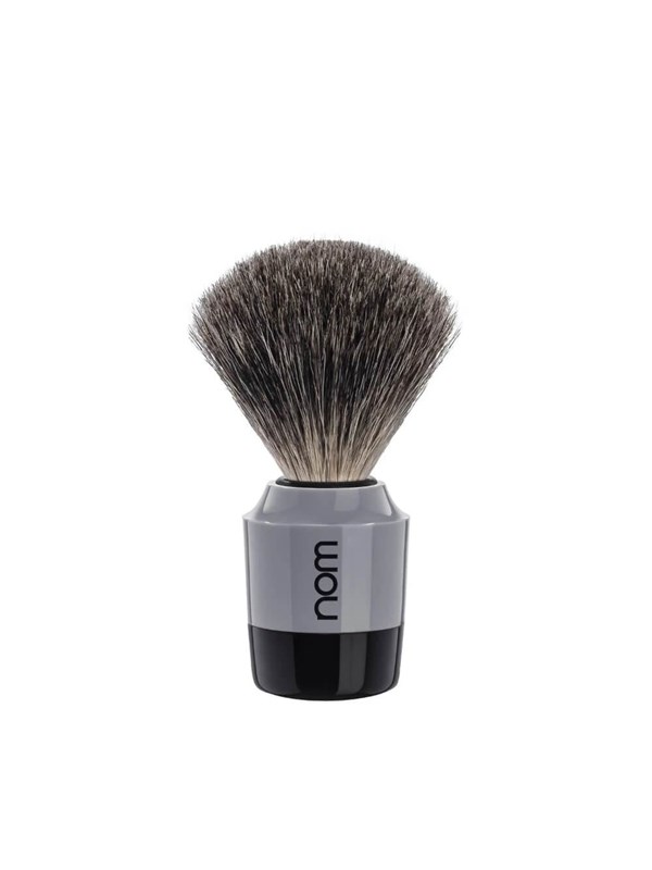 Nom Marten Shaving Brush Pure Badger Grey