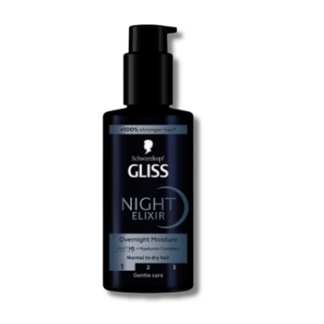 Schwarzkopf Gliss Nat Elixir – Fugtserum til Hår 100 ml