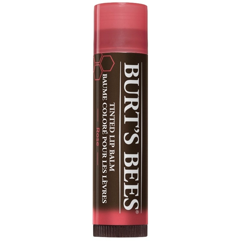 Burt 39   Bees Tinted Lip Balm   25 Gr  Rose