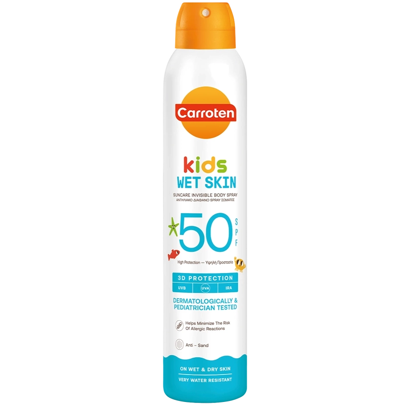 Carroten Dry Mist Spf 50 Kids Wet Dry 200 Ml