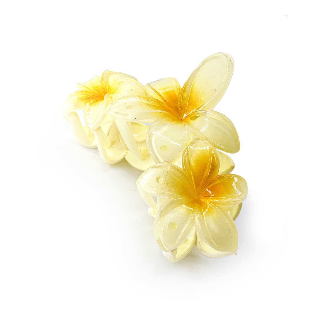 Blomster Hårklemme Pineapple Stor