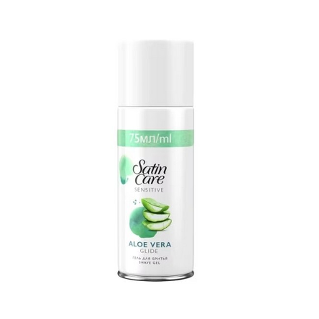 Gillette Satin Care Aloe Vera Shaving Gel 75 Ml