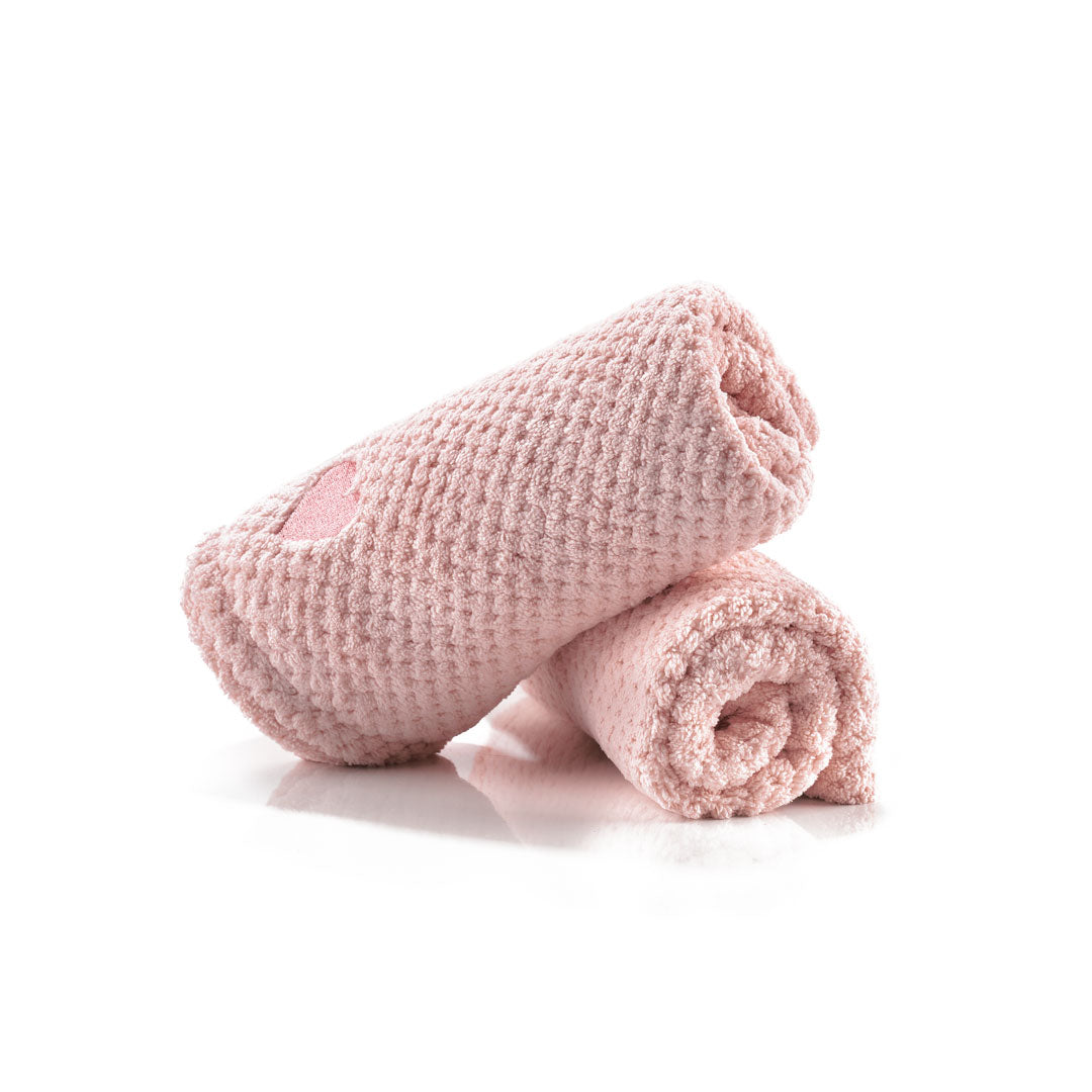 Mikrofiber Håndklæde Til Hår Rosa   Stk Spar 15