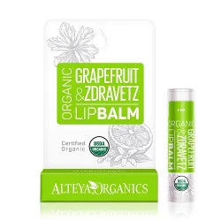 Økologisk Grapefruit Zdravetz Læbepomade fra Alteya Organics