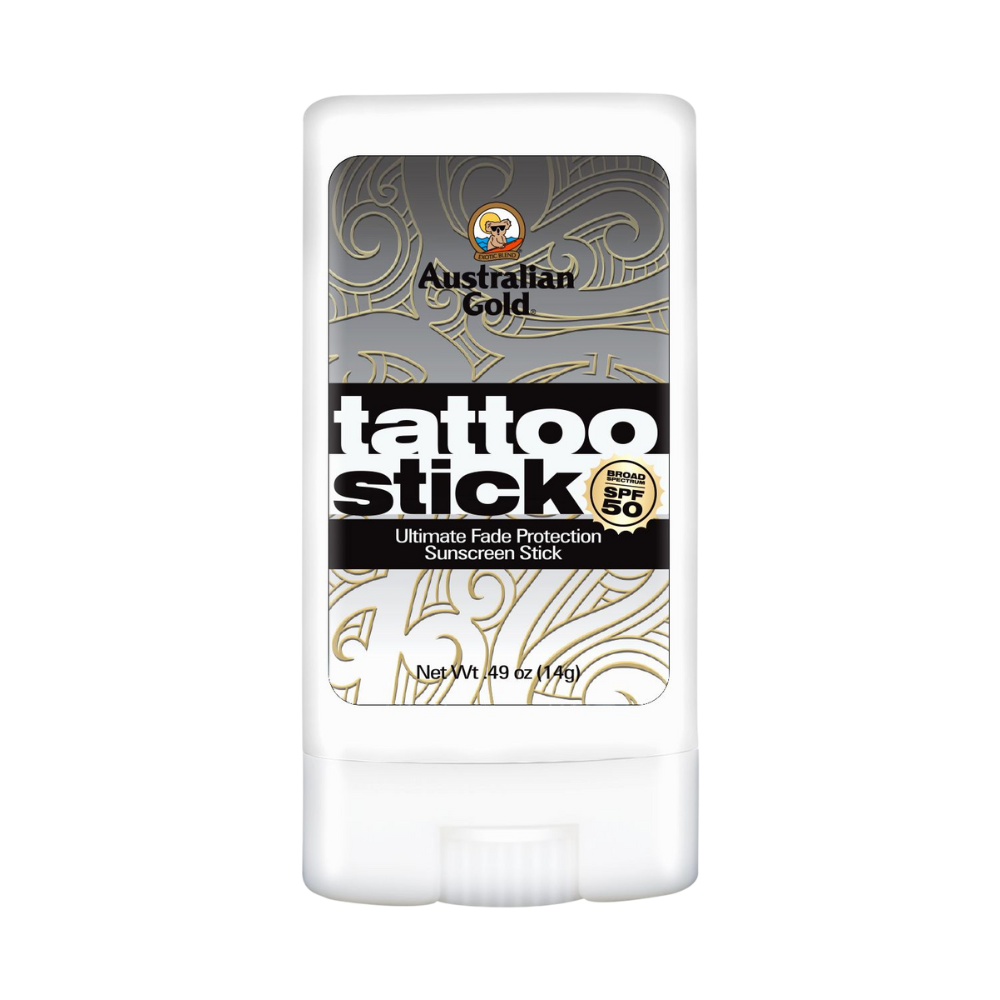 Australian Gold Tattoo Stick Spf 50 14 Solcreme Hos Frisøren   Baronen