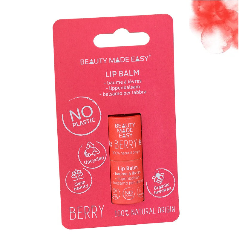 Bæredygtig Læbepomade Berry fra Beauty Made Easy