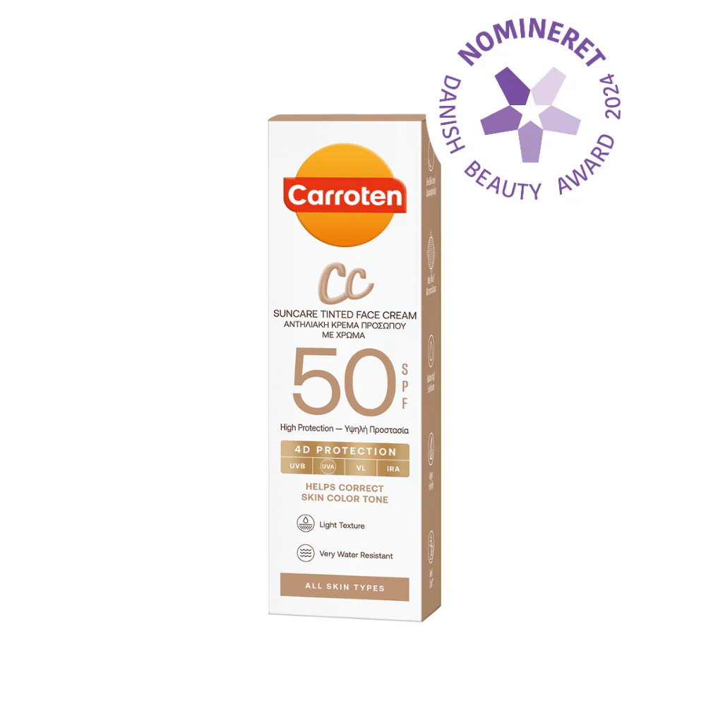 Carroten CC Ansigtscreme SPF 50 Solbeskyttelse