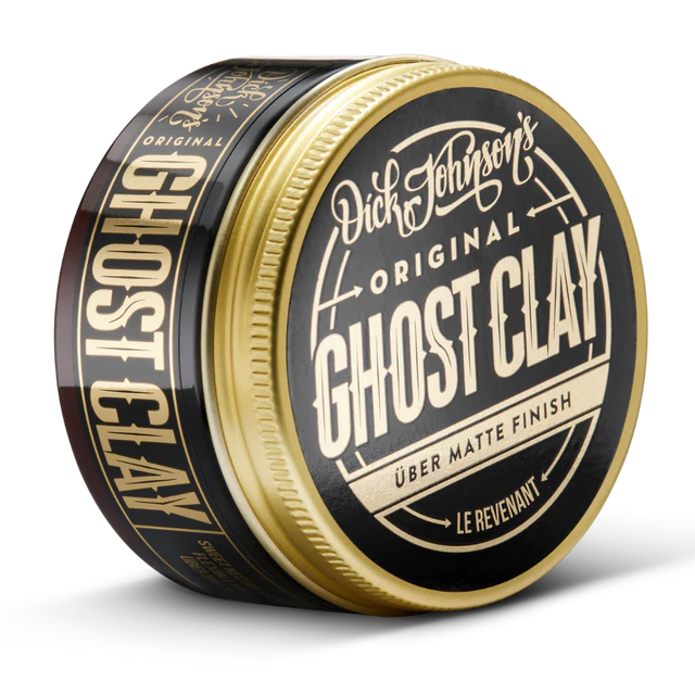 Dick Johnson Ghost Clay - Mat Hårvoks til Stilfuldt Look