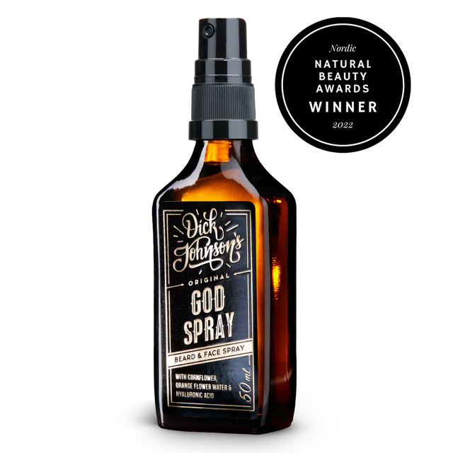 Dick Johnson God Spray 50ml - Din Ansigtcreme til Helte