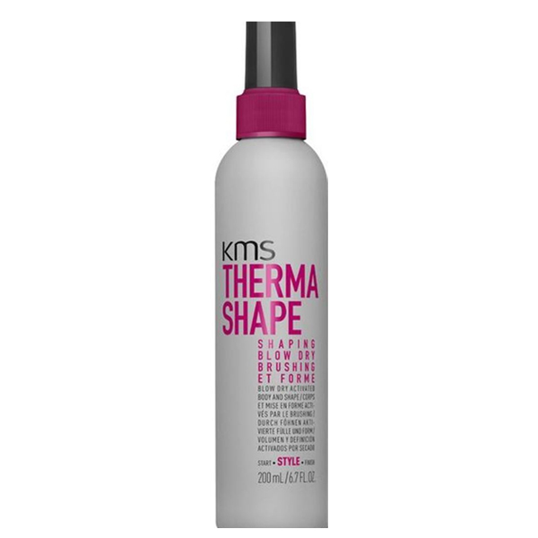 KMS Thermashape Hårtørringsspray 200 Ml - Glat og Skinnende Finish