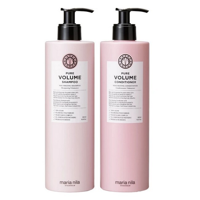 Maria Nila Pure Volume Duo Shampoo   Conditioner     500 Ml
