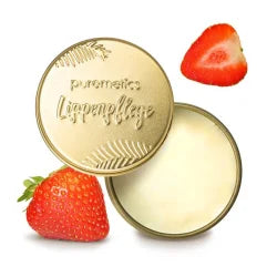 Puremetics Læbepomade med Jordbær - Perfekt til Vinteren