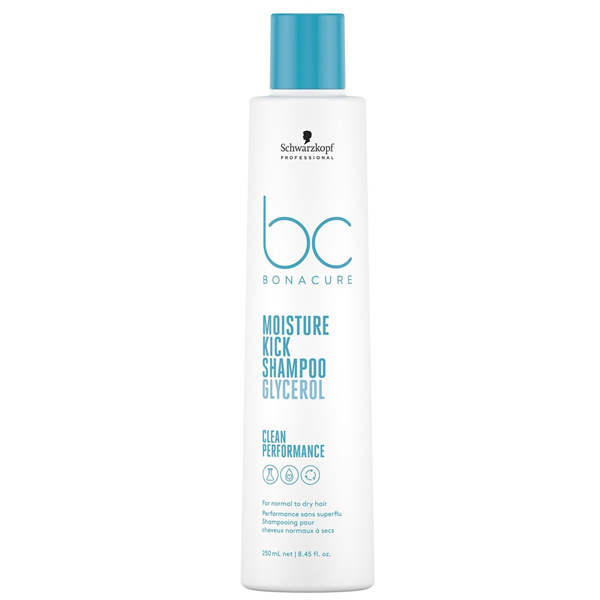 Schwarzkopf Bonacure Moisture Kick Shampoo 250 ml - Tilbud!