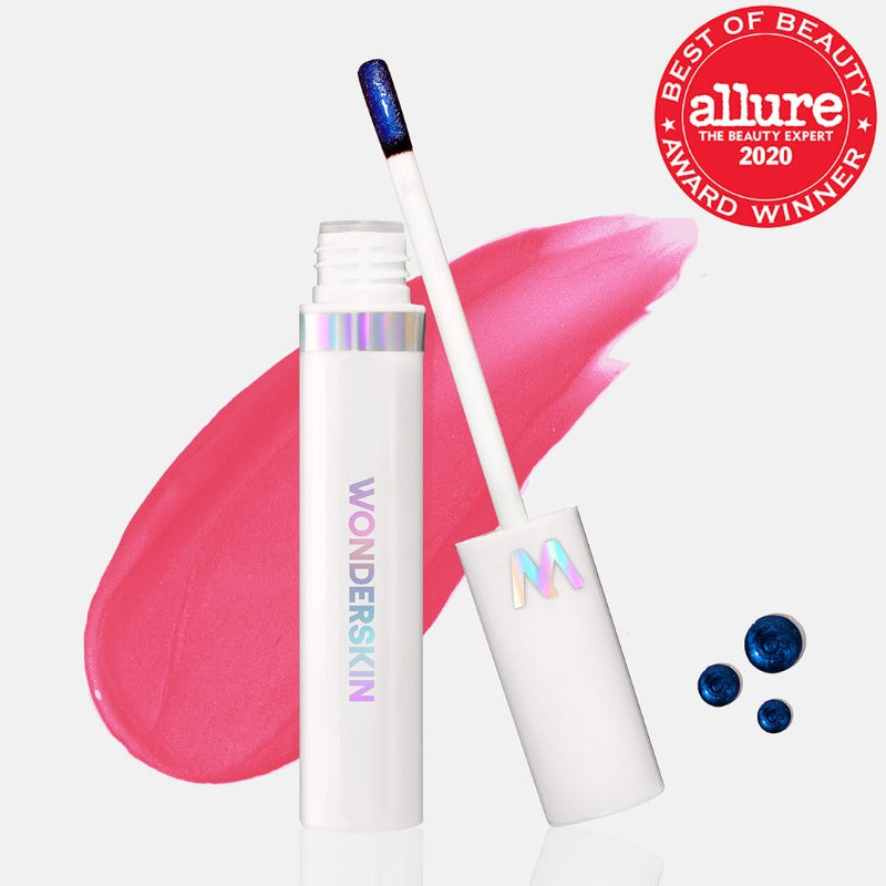 Wonderskin Wonder Blading Læbestift Maske Hot Pink